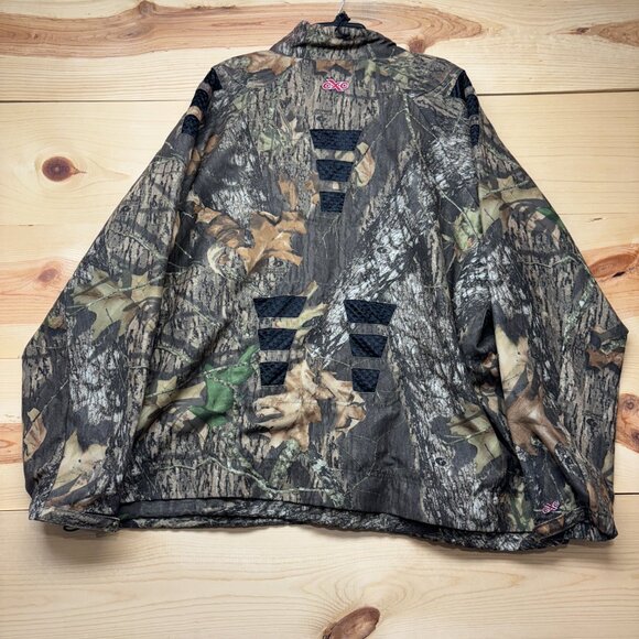 Gander Mountain Jacket Mens XXL Guide Series Mossy Oak Camo Pullover Hunting - Picture 11 of 13